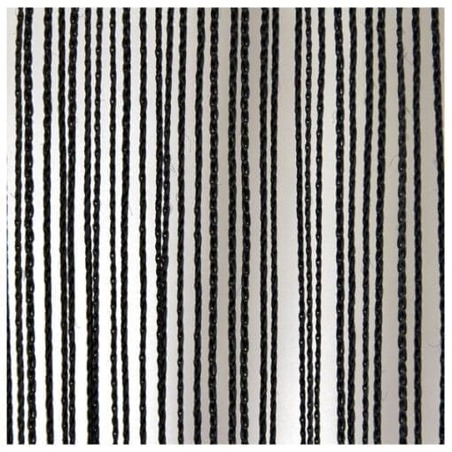 Showtec String gordijn – zwart (3 x 6 meter) Pipe & Drape J&H licht en geluid