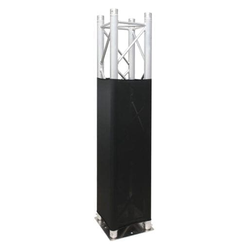 Showtec Truss Stretch Cover – zwart (30 meter op rol) Showtec FQ30 truss J&H licht en geluid 3