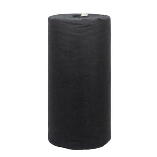 Wentex Deko-Molton, black, roll, 40cm Deco doeken J&H licht en geluid 2