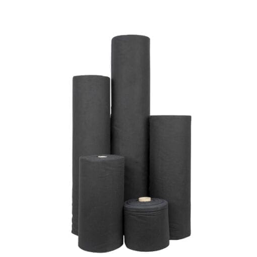 Wentex Deko-Molton, black, roll, 40cm Deco doeken J&H licht en geluid 4