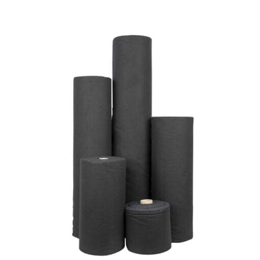 Wentex Deko-Molton, black, roll, 60cm Deco doeken J&H licht en geluid 4