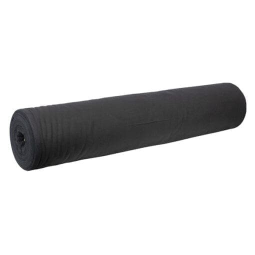 Wentex Deko-Molton, black, roll, 100cm Deco doeken J&H licht en geluid