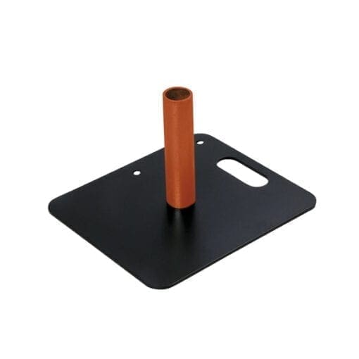 Showtec Baseplate voor het Pipes & Drapes systeem, 350 x 300 mm, zwart Pipe & Drape J&H licht en geluid 2