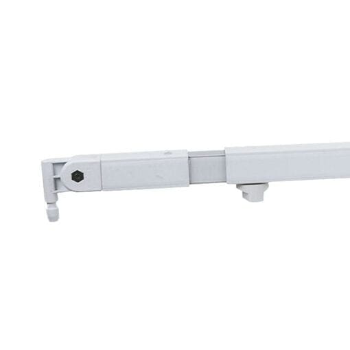 Showtec Ophangbuis voor het Pipes & Drapes systeem, 90-120 cm, wit Pipe & Drape J&H licht en geluid