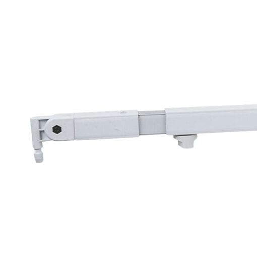 Showtec Ophangbuis voor het Pipes & Drapes systeem, 120-180 cm, wit Pipe & Drape J&H licht en geluid