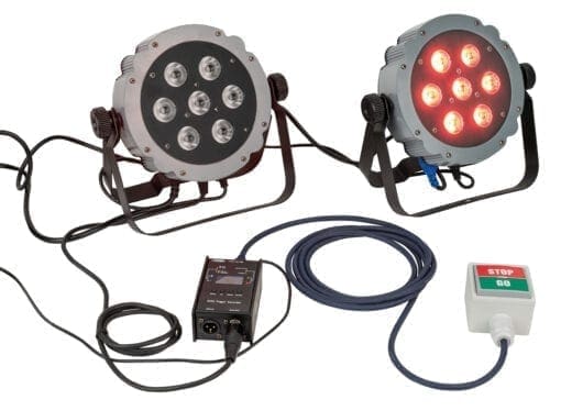 Showtec Trafficlight Set LED par 56 J&H licht en geluid 2