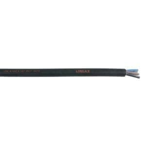Lineax Neopreen kabel 5x10mm2, prijs per meter Kabels en aansluitingen J&H licht en geluid