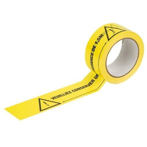 Showgear Tape Social Distance – French Social Distancing J&H licht en geluid
