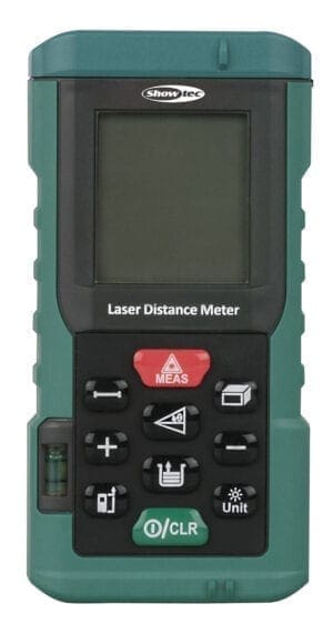 Showtec Laser afstandsmeter Testapparatuur J&H licht en geluid