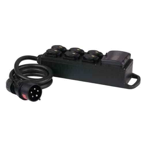 Showtec MPD-616 Power Splitter Kabels en aansluitingen J&H licht en geluid