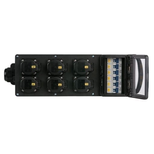 Showtec MPD-616 Power Splitter Kabels en aansluitingen J&H licht en geluid 2