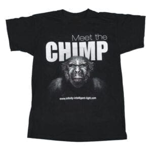 Infinity Chimp T-shirt – Front Kleding en textiel J&H licht en geluid