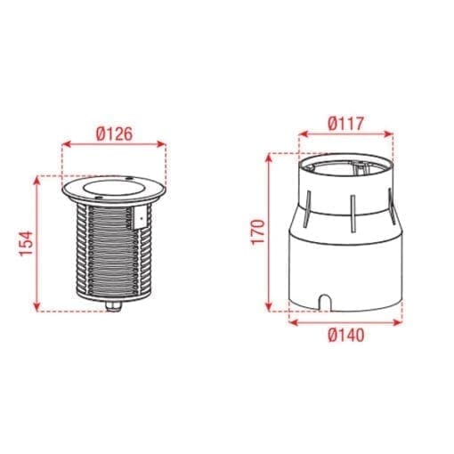 Artecta Austin-15R WW – LED grondspot met een 15W warm witte LED High Voltage J&H licht en geluid 5