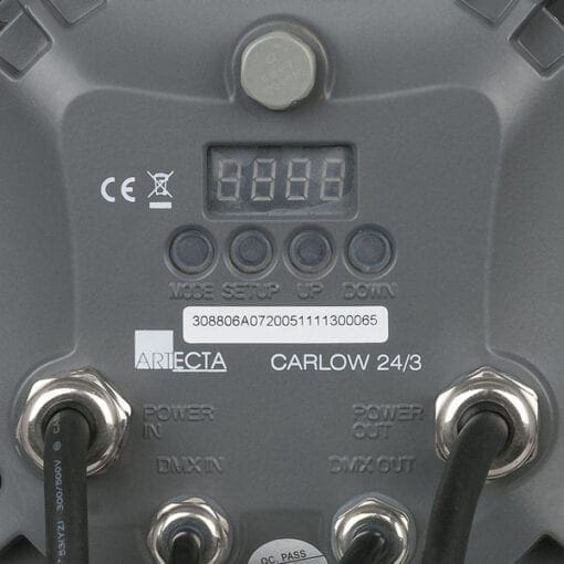 Artecta Carlow 72-RGB – LED buitenspot 240V J&H licht en geluid 2