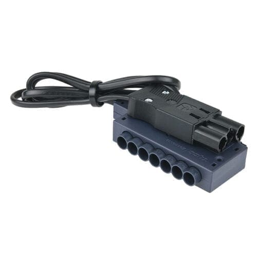 Artecta HV 6-weg verdeelbox met een GST18 male plug Accessories J&H licht en geluid