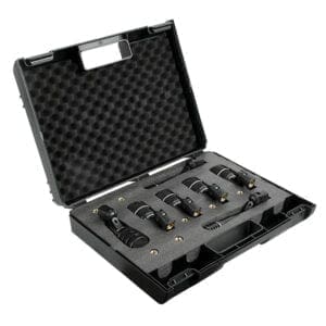 DAP DK-7, Drumset Microfoon set, 2 x Condenser & 5 Dynamic Audio J&H licht en geluid