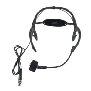 DAP EH-1 Headset voor gebruik met beltpacks of Eclipse R Accessoires draadloze microfoons J&H licht en geluid