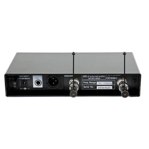 DAP ER-1193B Draadloze microfoon ontvanger, 822 – 846 MHz _Uit assortiment J&H licht en geluid 2