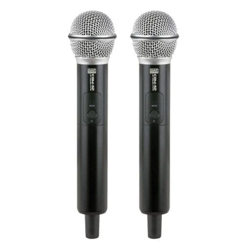 DAP COM-42  – Draadloos microfoonsysteem met 2 handheld microfoons Audio J&H licht en geluid 3