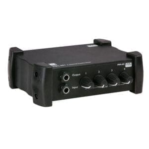 DAP PMM-401 – Compacte 4-kanaals stereo line mixer Analoge verwerking J&H licht en geluid