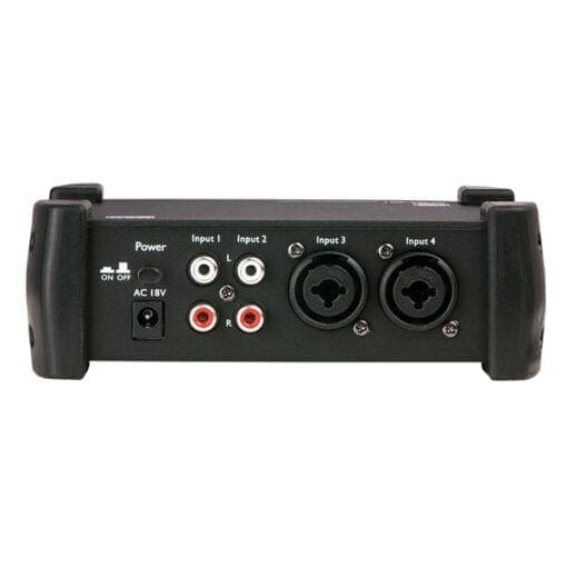 DAP AMM-401 – Compacte 4-kanaals mixer Analoge verwerking J&H licht en geluid 2