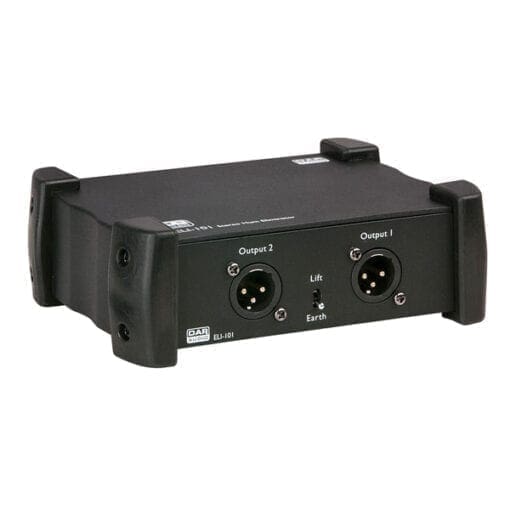 DAP ELI-101 – Stereo hum eliminator Analoge verwerking J&H licht en geluid