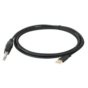 DAP UCI-20 USB-Jack instrument interface kabel, 3 meter Computerkabels midi en data J&H licht en geluid