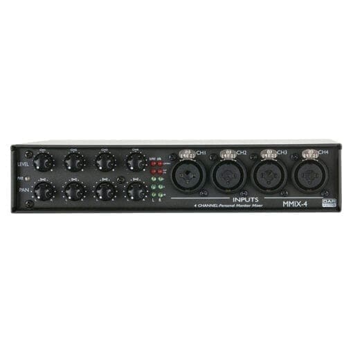 DAP MMIX-4, 4-kanaals persoonlijke monitor mixer _Uit assortiment J&H licht en geluid 2