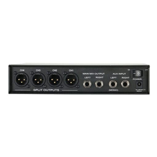 DAP MMIX-4, 4-kanaals persoonlijke monitor mixer _Uit assortiment J&H licht en geluid 3