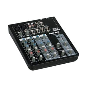 DAP GIG-62 – 4-kanaals live mixer Audio J&H licht en geluid