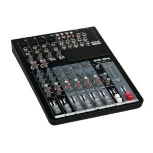 DAP GIG-104C – 6-kanaals live mixer Audio J&H licht en geluid