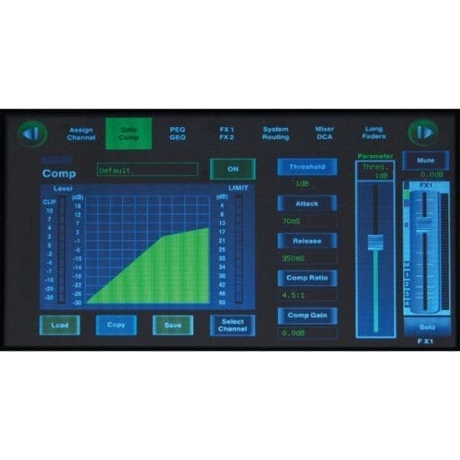 DAP GIG-202 Tab – 20-kanaals digitale mixer _Uit assortiment J&H licht en geluid 7