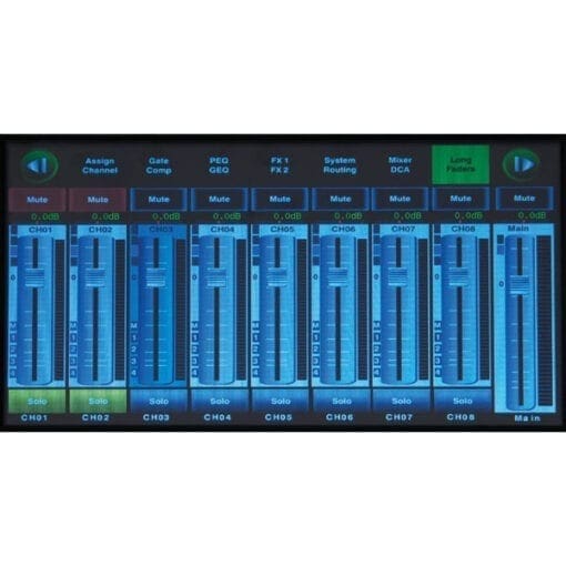 DAP GIG-202 Tab – 20-kanaals digitale mixer _Uit assortiment J&H licht en geluid 8