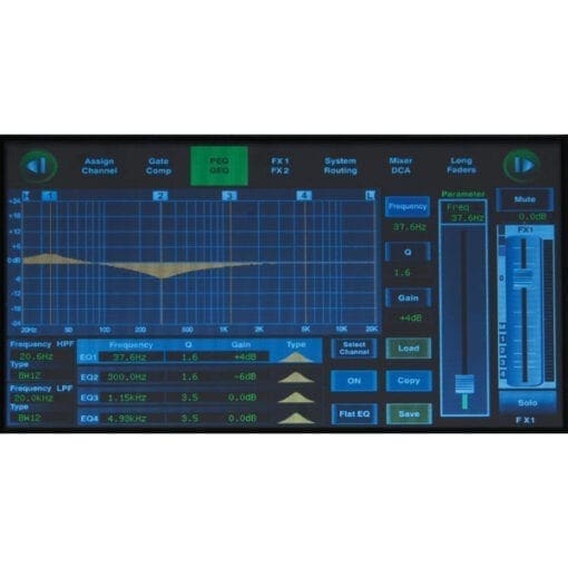 DAP GIG-202 Tab – 20-kanaals digitale mixer _Uit assortiment J&H licht en geluid 9