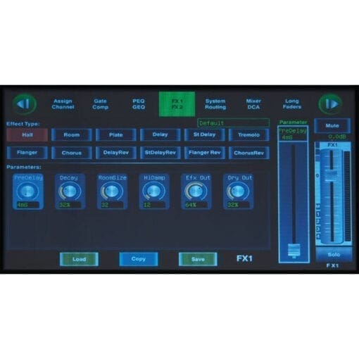 DAP GIG-202 Tab – 20-kanaals digitale mixer _Uit assortiment J&H licht en geluid 11