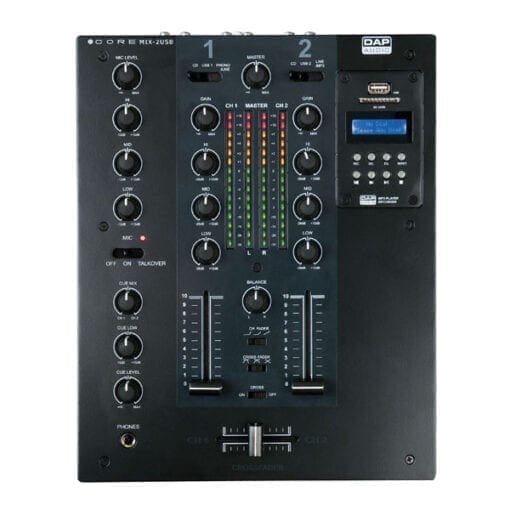DAP Core MIX-2, 2-kanaals mixer met 2 USB-Audio interfaces Audio J&H licht en geluid 4