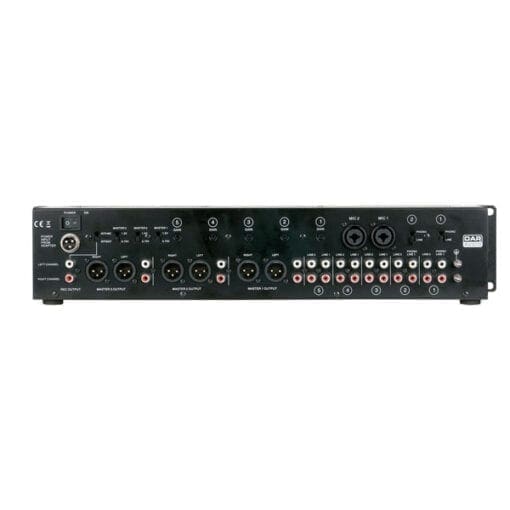 DAP IMIX-7.3 19″ Zone-mixer 19-inch mixers J&H licht en geluid 2