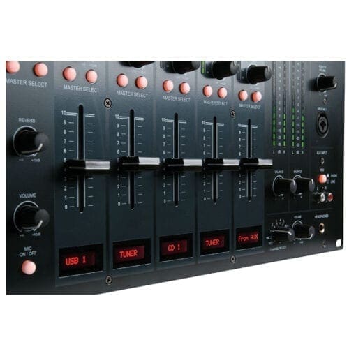 DAP IMIX-7.2 7-kanaals USB Zone-mixer 19″ 19-inch mixers J&H licht en geluid 4