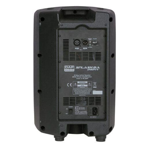 DAP Splash 8A – Actieve 8″ luidspreker (120 Watt) Actief J&H licht en geluid 2