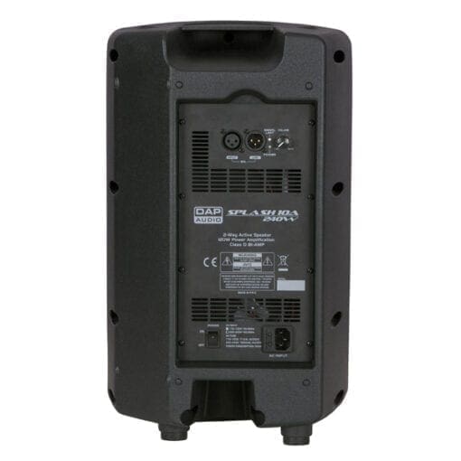 DAP Splash 10A – Actieve 10″ luidspreker (120 Watt) Actief J&H licht en geluid 2
