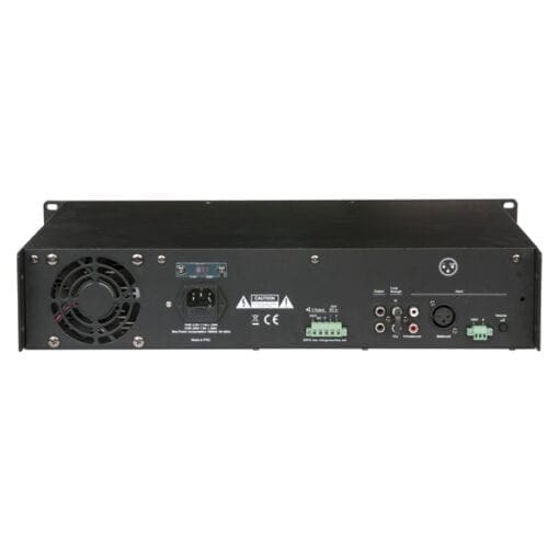 DAP PA-500 – 100V versterker (500 Watt) Audio J&H licht en geluid 2