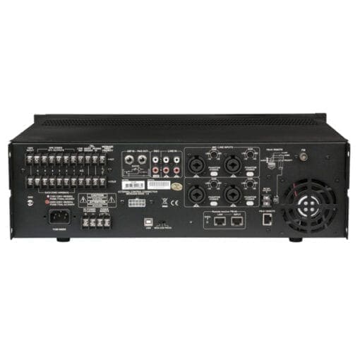 DAP ZPA-6240TU – 100V zone versterker / mixer / media-player / tuner (240 Watt) 100 volt en installatie J&H licht en geluid 2