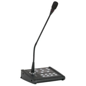 DAP PM-Six omroepmicrofoon voor de ZPA-6240TU (6 zones) Audio J&H licht en geluid