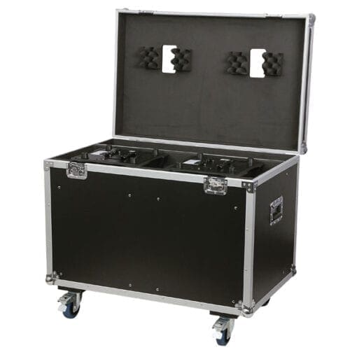 DAP Flightcase voor 2 Infinity iB-2R Moving Heads Flightcase en DJ tassen J&H licht en geluid 3