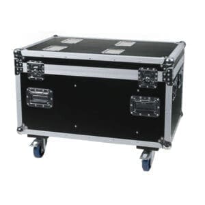 DAP Flightcase voor 4 Showtec Phantom 70 LED Beam of 120 LED Wash Moving Heads hoezen en kisten J&H licht en geluid