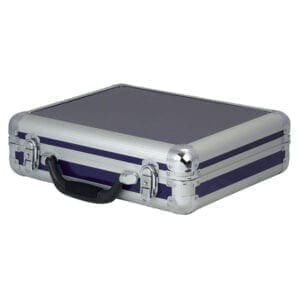 DAP microfoon flightcase voor 7 microfoons blauw Audiokisten J&H licht en geluid
