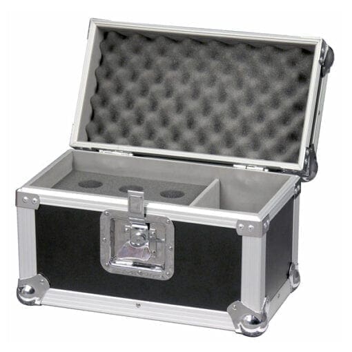 DAP Flightcase professional voor 6 microfoons Audiokisten J&H licht en geluid 2