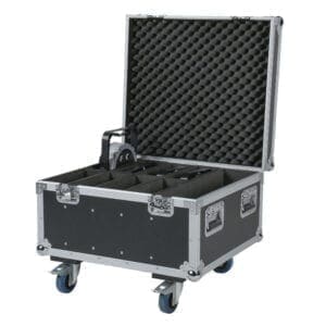 DAP LCA-PAR3 Flightcase voor 8 Showtec Compact Par armaturen hoezen en kisten J&H licht en geluid