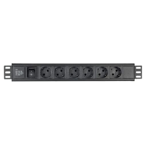 DAP 19 inch verdeelblok Schuko 1,5HE Connectoren en pluggen J&H licht en geluid