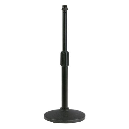 DAP Desk microfoonstatief recht verstelbaar max. 37cm (zwart) Audio J&H licht en geluid